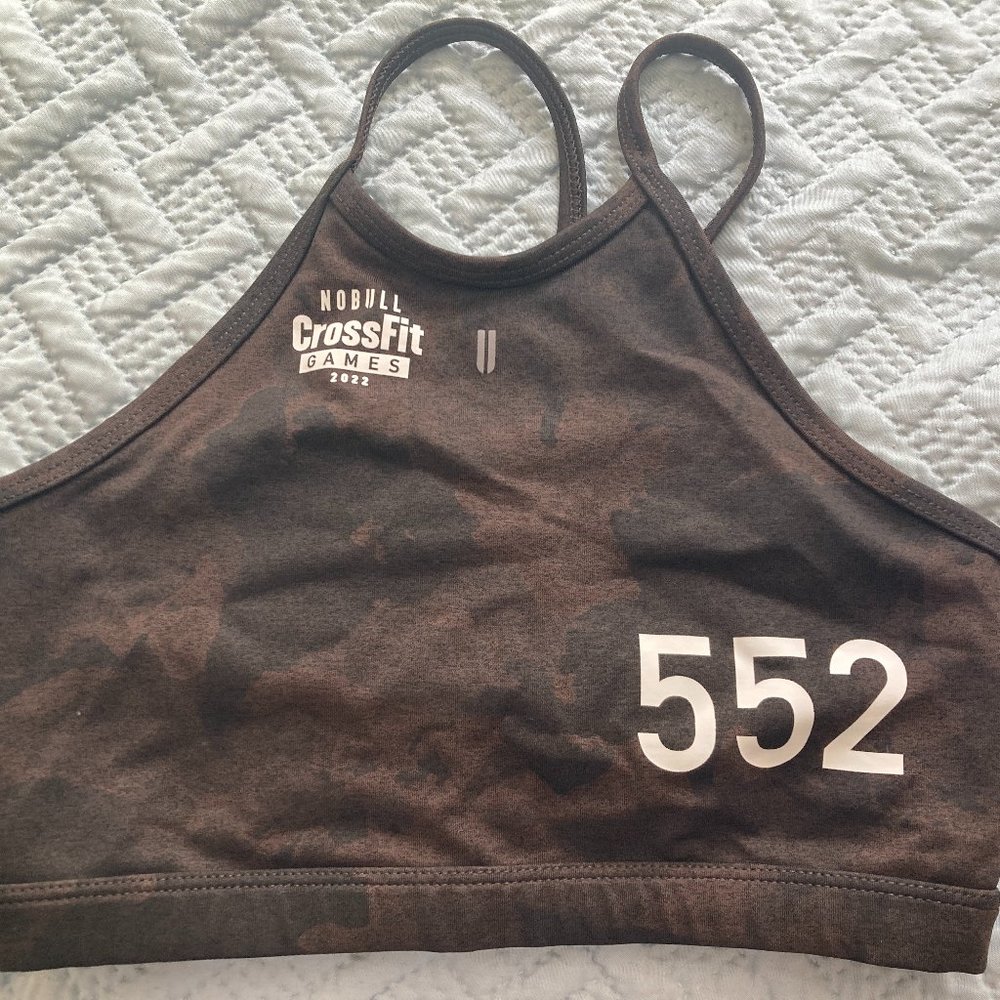 NoBull Halter Sports Bra, Size M